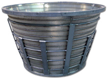 Wedge Wire Screen Basket