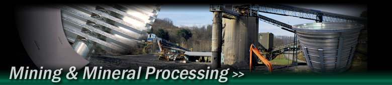 Baskets, sieve screens or bends, flat panels used in Mining & Mineral Processing