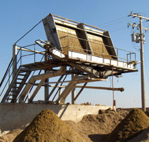 Stainless Steel Sieve Screens at Work